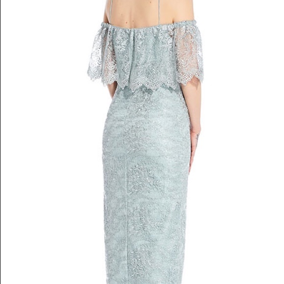 Aidan Mattox- Stunning shimmering halter gown – NWT-Prom or Wedding - Picture 3 of 11